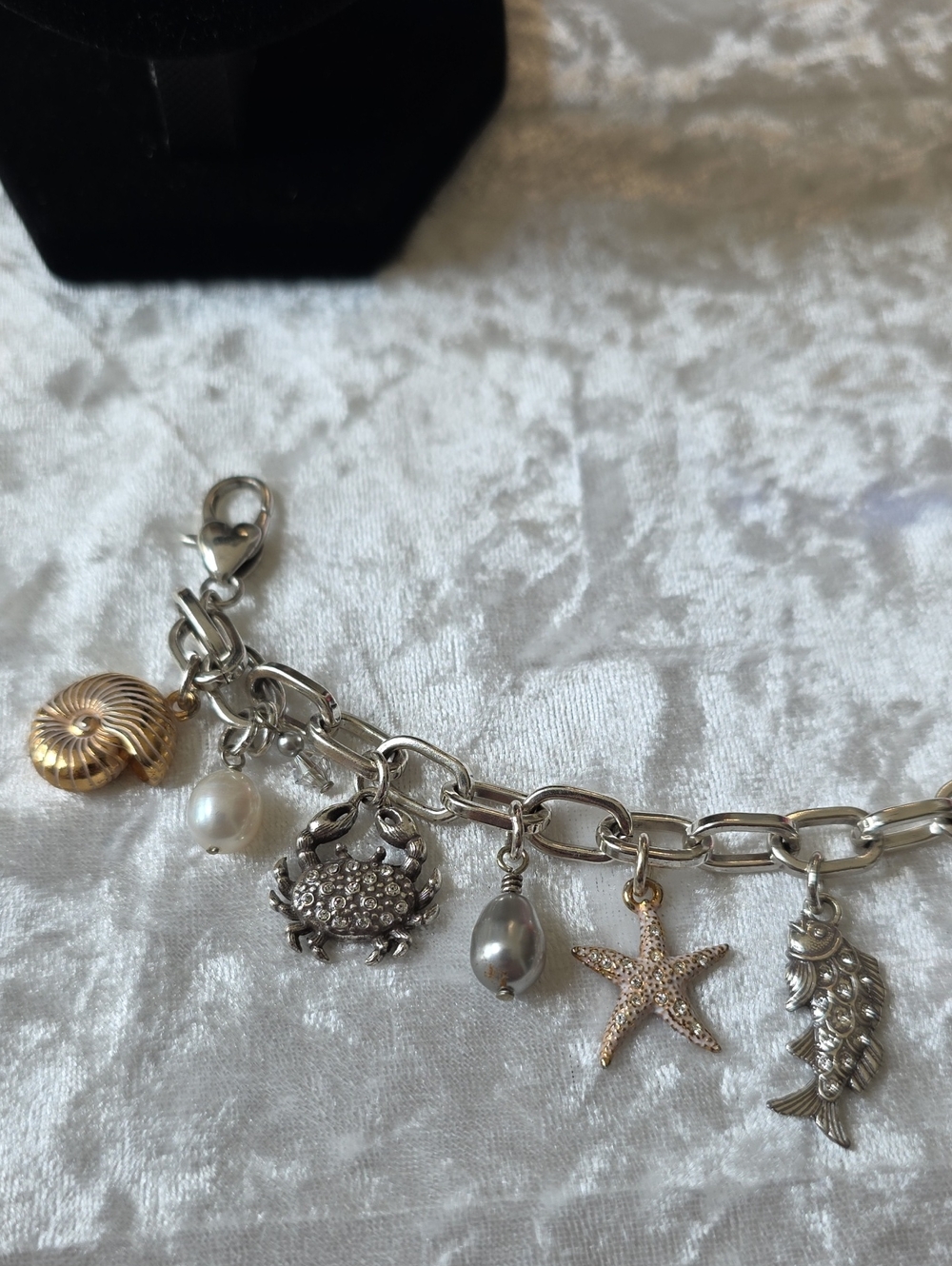 Brighton Coastal Dainty Charm Chain Necklace & Bracelet - Picture 13 of 14
